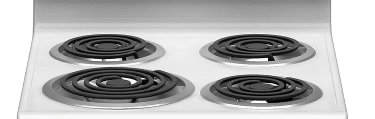 2.6 CuFt Freestanding Electric Range in White