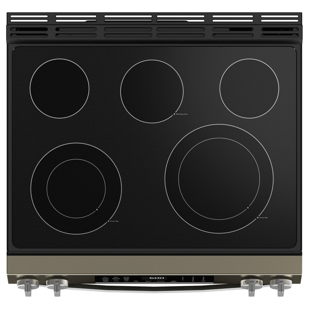 5.3 CuFt Convection Slide-In Electric Range in Slate