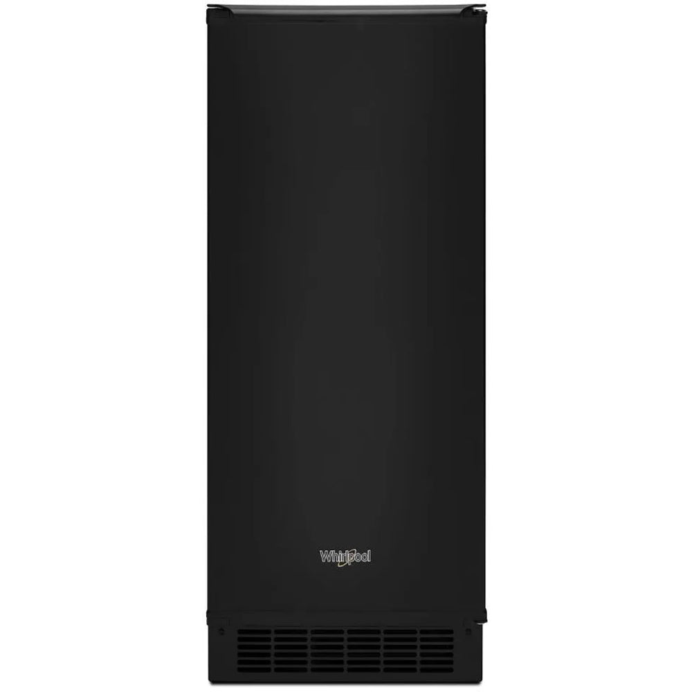 15-Inch Freestanding Built-In Ice Maker in Black