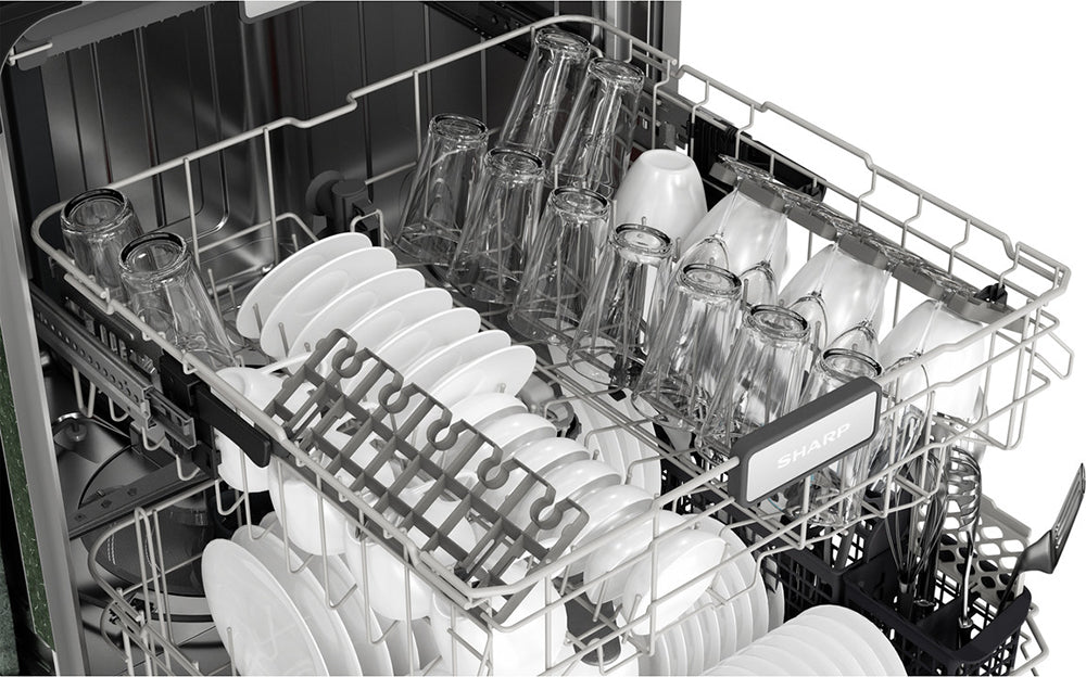 47 dBA Top Control Dishwasher in Stainless Steel