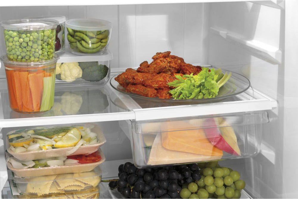 19.2 CuFt Top-Mount Refrigerator in Stainless Steel with Reversible Hinges