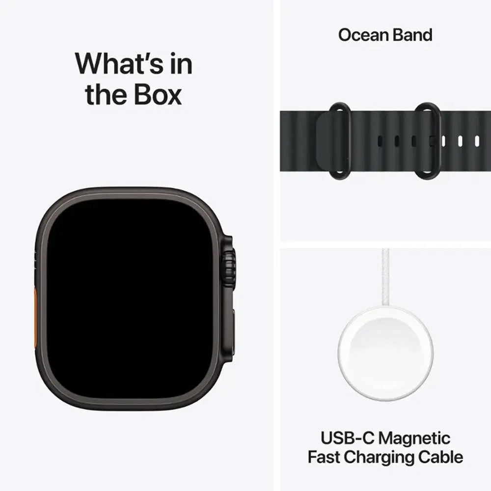 Watch Ultra 3 GPS+Cellular 49mm Titanium Case with Black Ocean Band