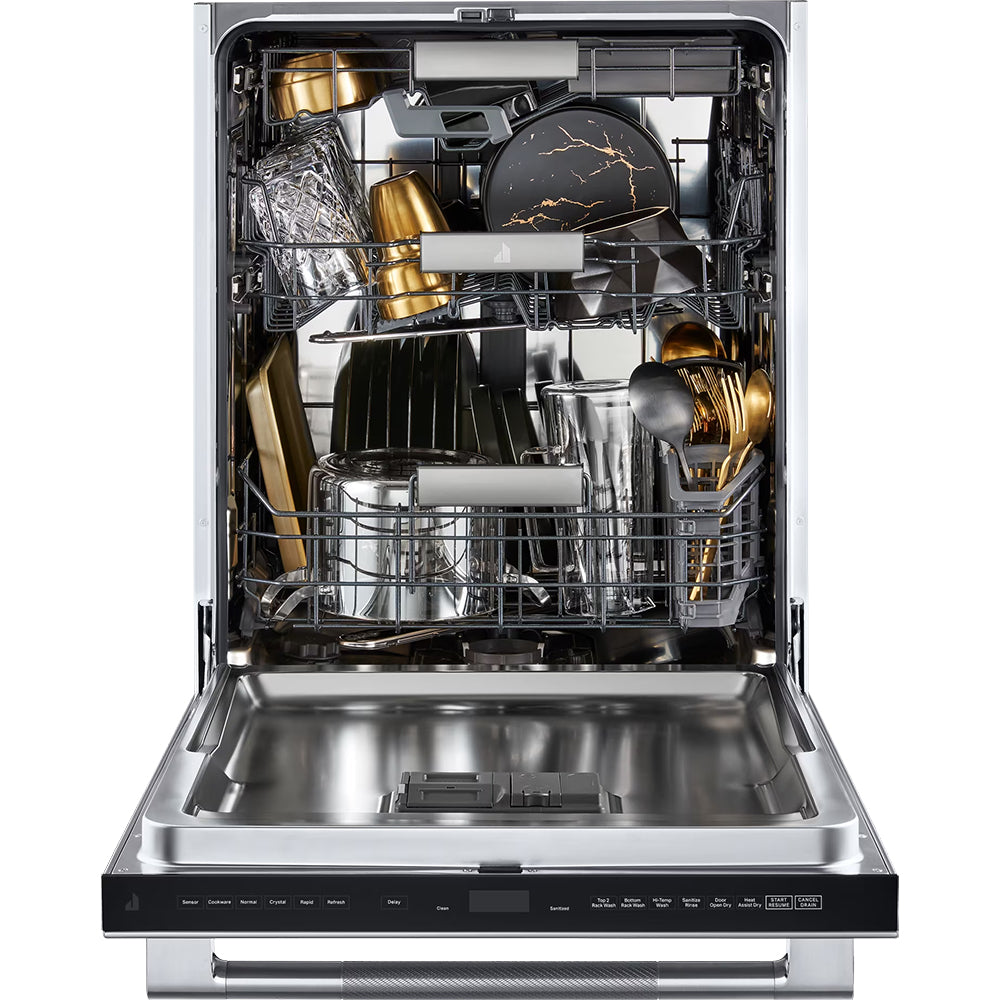 38 dBA RISE™ Fully Integrated Dishwasher in Stainless Steel