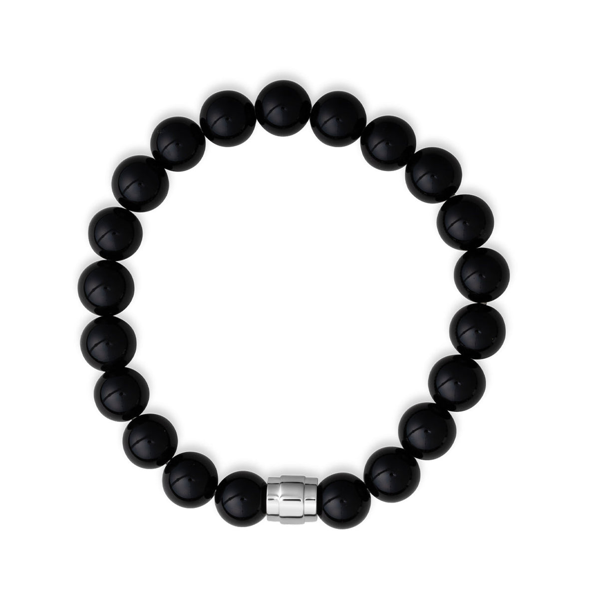 Onyx Bead Bracelet SIL