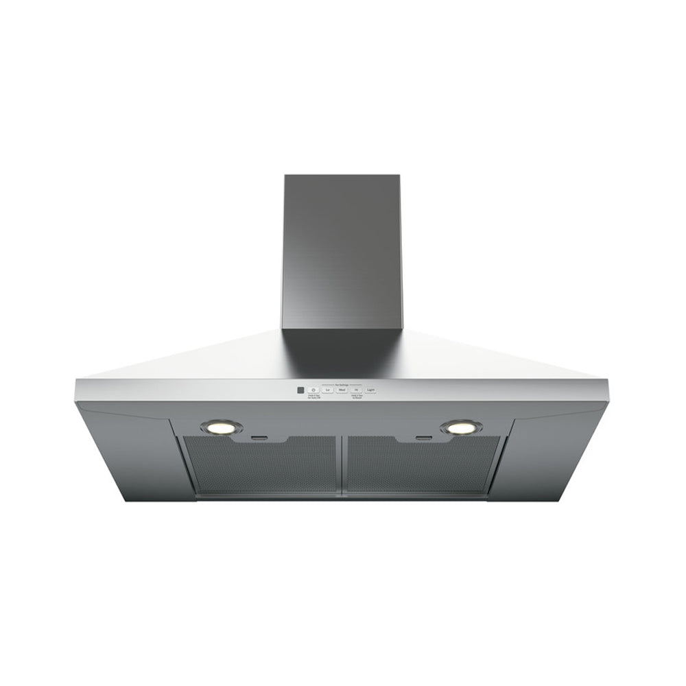 30-inch Wall Mount Chimney Hood - Stainless Steel