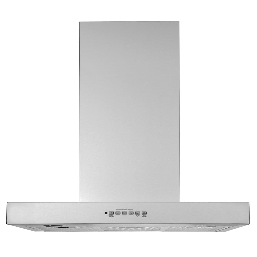 30-inch 350 CFM Designer Wall Mount Hood with Dimmable LED Lighting - Stainless Steel