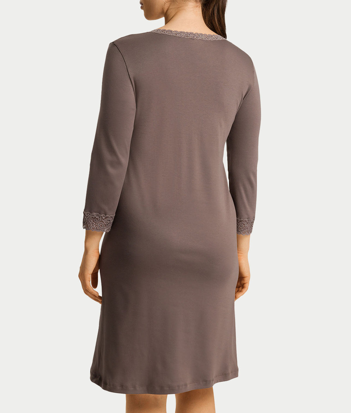 Moments Lace Trim Cotton Nightgown