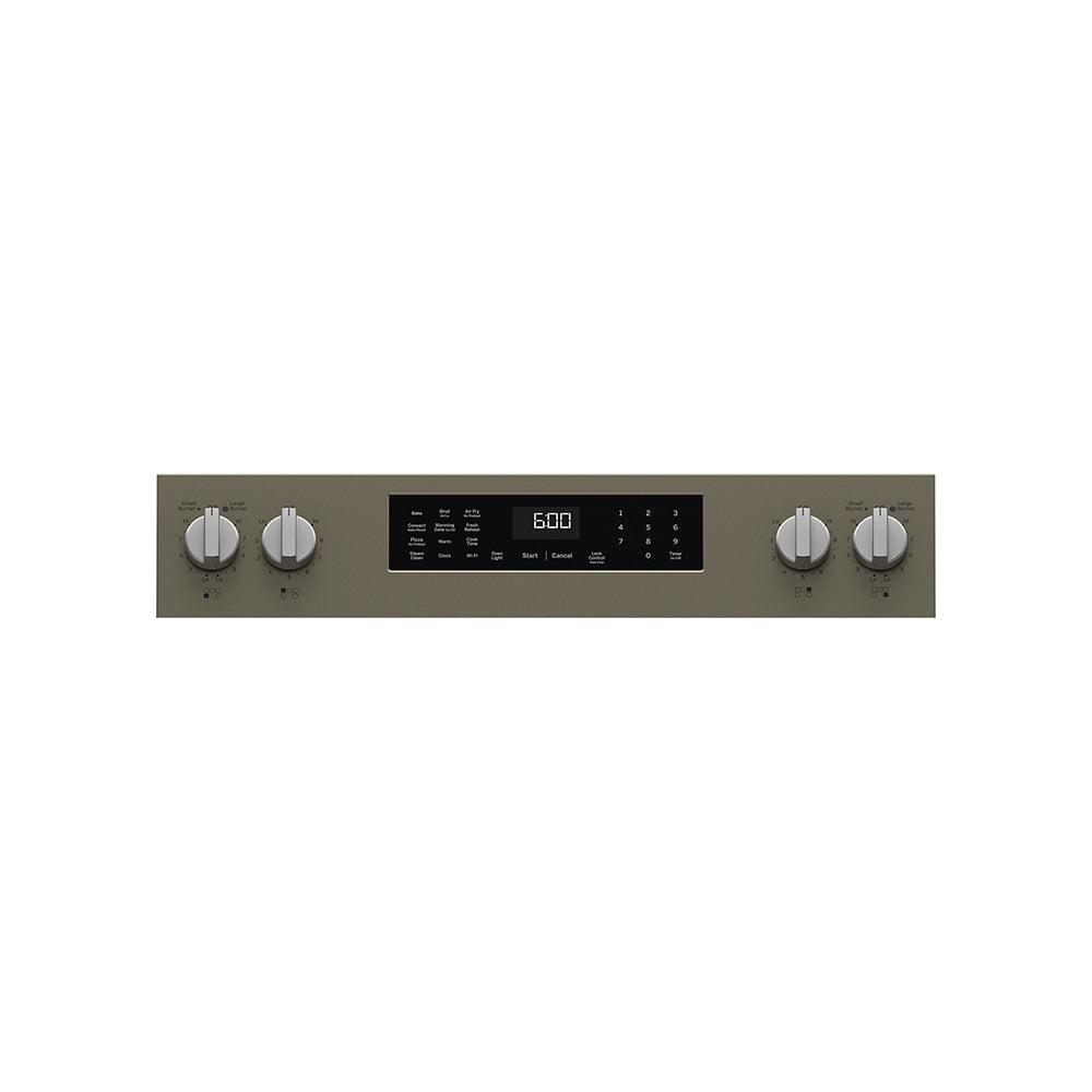 5.3 CuFt Smart Freestanding Electric Range in Slate