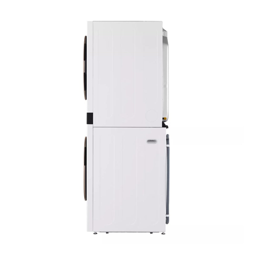 5.0 CuFt Washer & 7.4 CuFt Dryer Essence White WashTower™