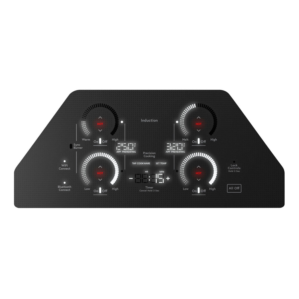 30'' Built-In Touch Control Precision Temperature Induction Cooktop in Black