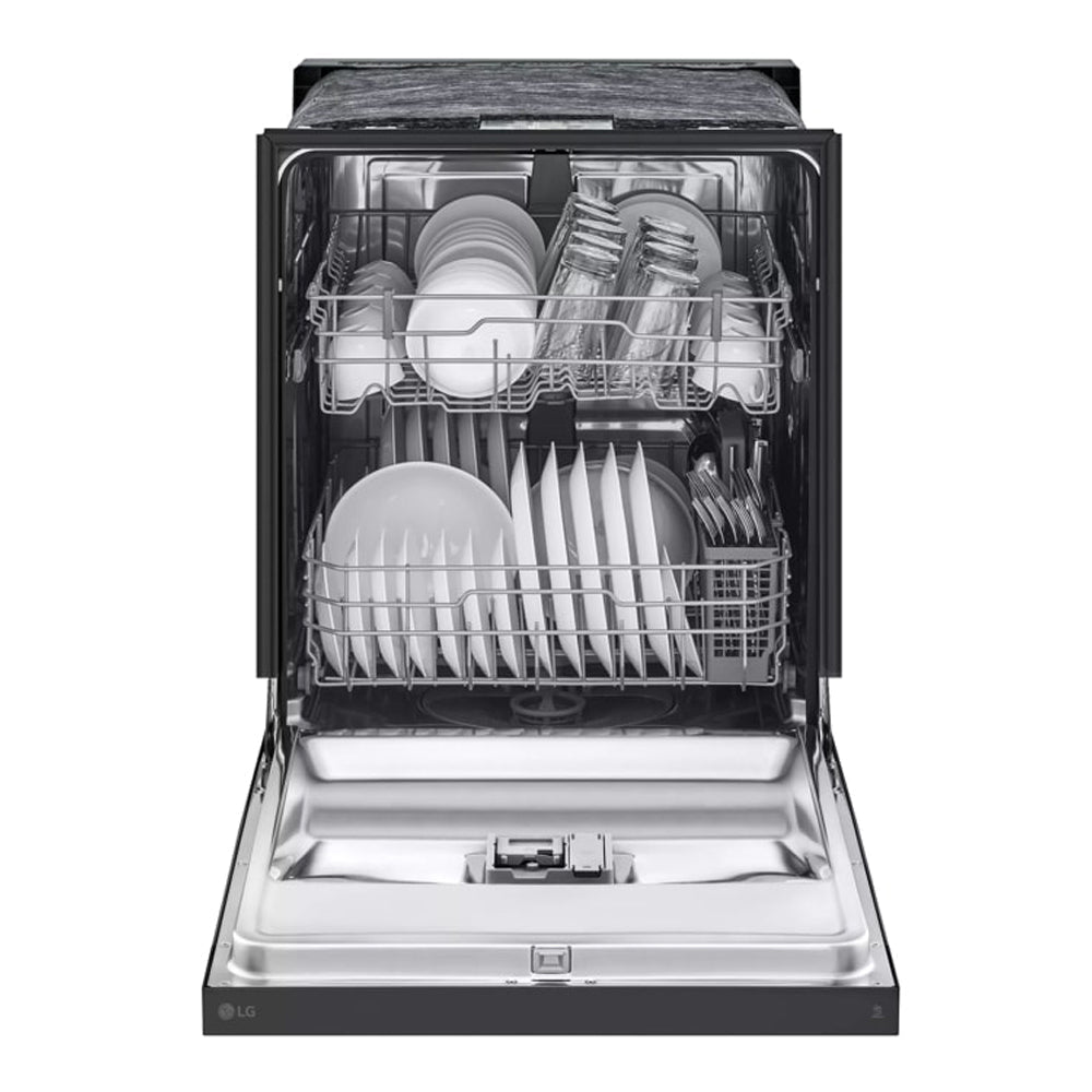 24" Wide Front Control Dishwasher - Black