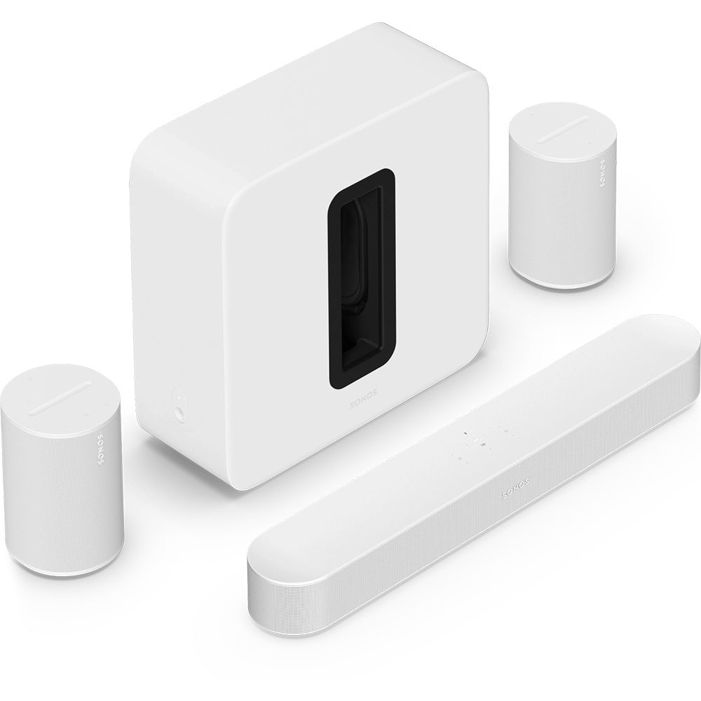 Premium Immersive Set with Beam - White
