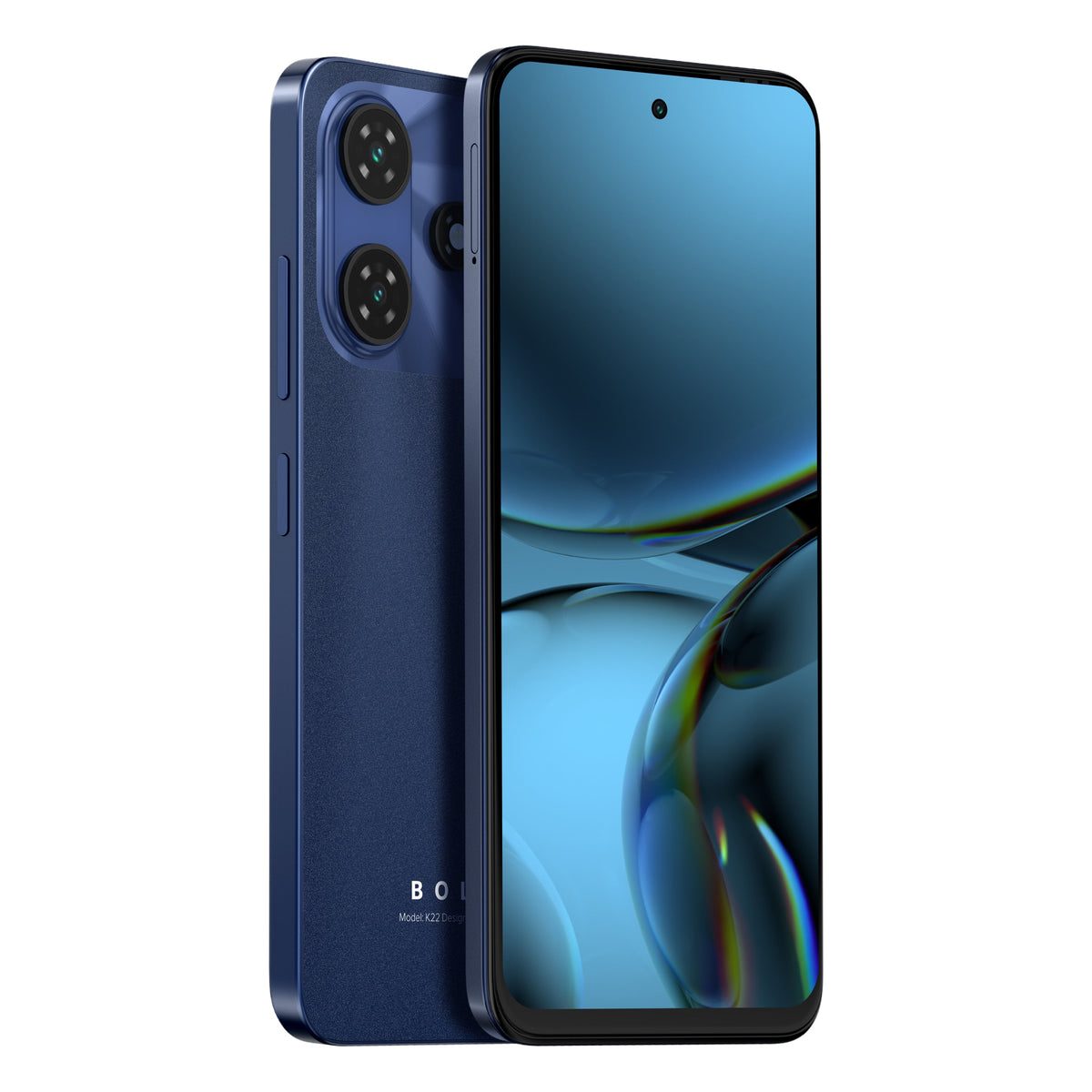BOLD K22 5G 6.7” HD Infinity Dot Display 128GB Storage 4GB RAM +(8GB Xtra RAM) Blue