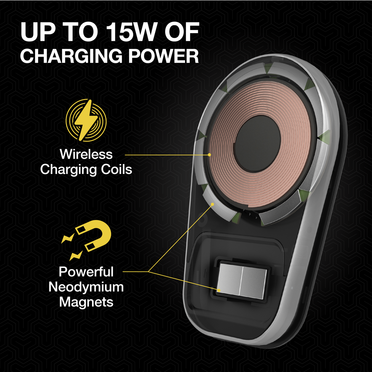 Scosche MagicMount Pro Charge5 Dash/Vent