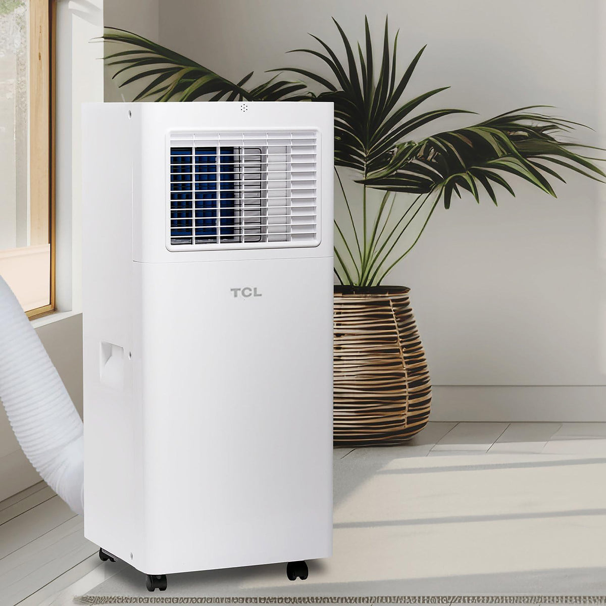 6,000 BTU Smart Portable Air Conditioner with Fan & Dehumidifier
