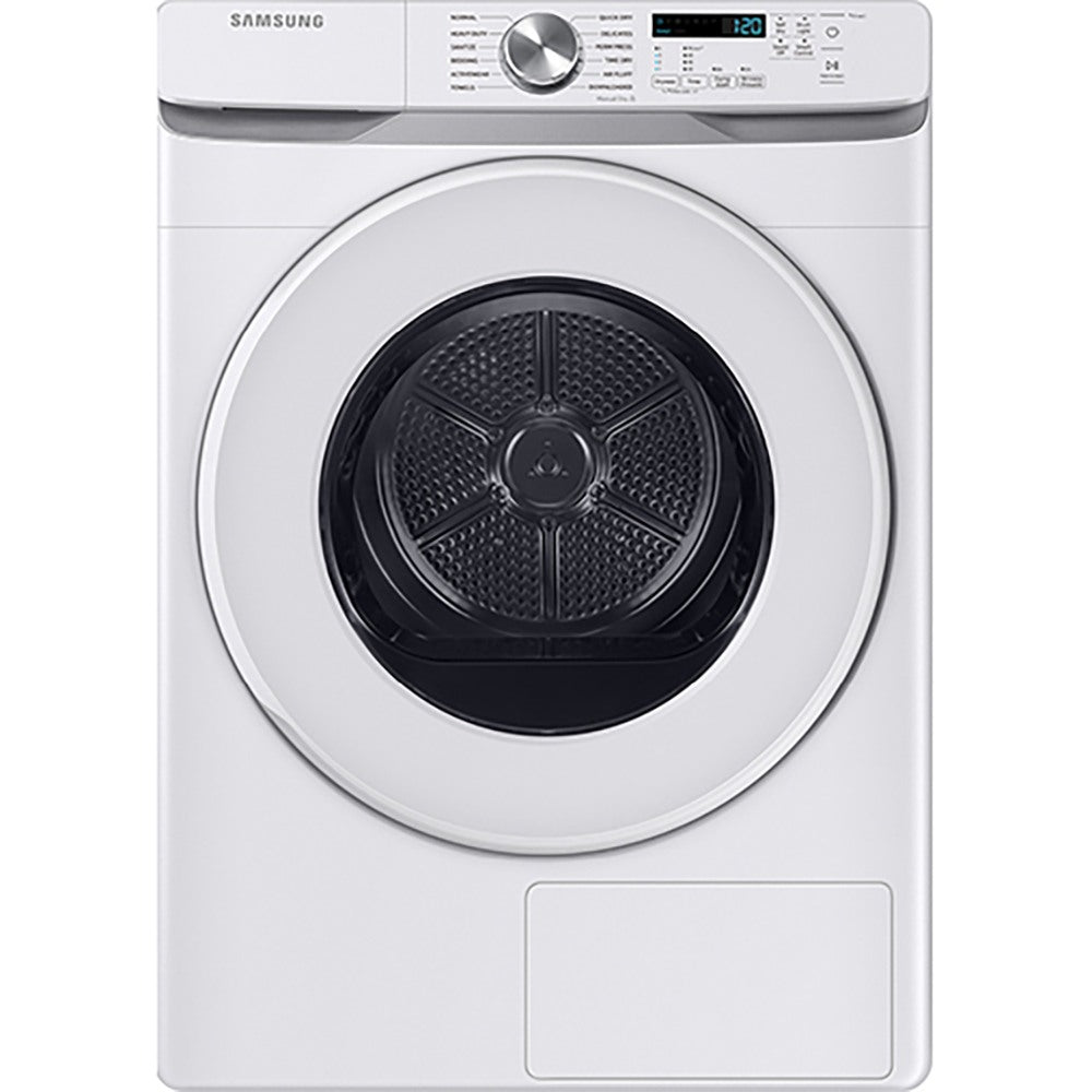7.5 CuFt Smart Ventless White Electric Dryer with Sensor Dry