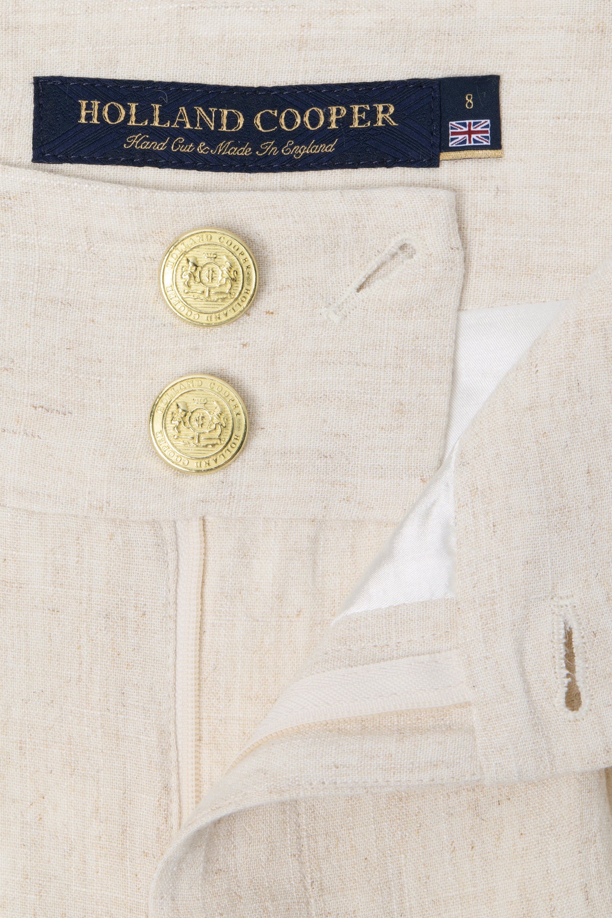 Tailored Short (Natural Linen)