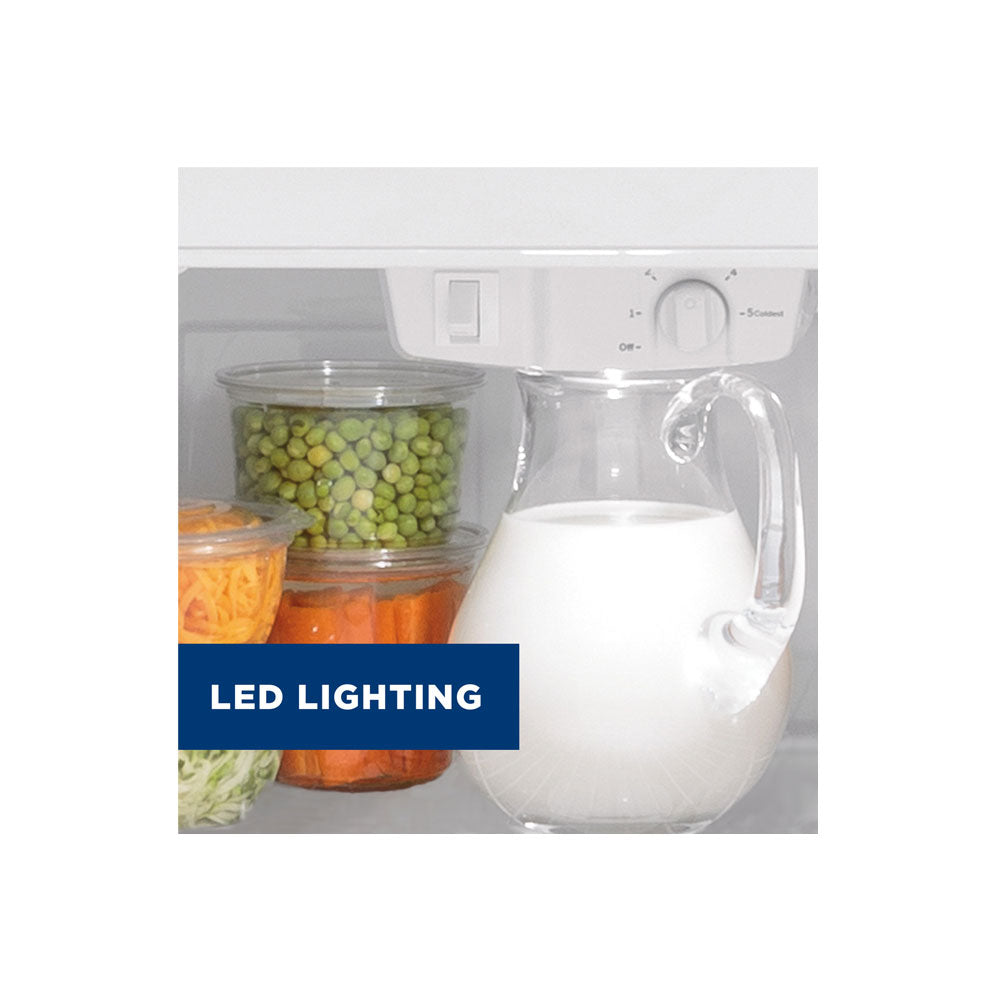 15.6 CuFt Top Freezer Refrigerator/Right Hinge (Reversible) - White