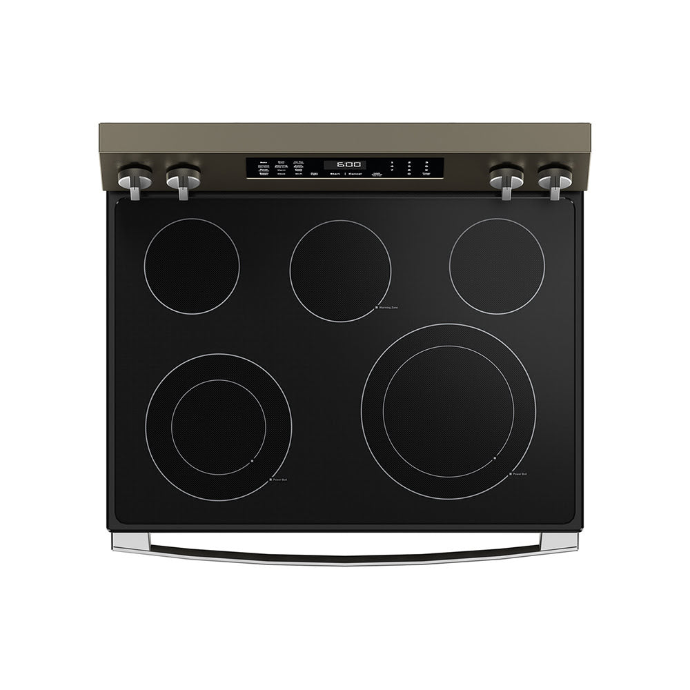 5.3 CuFt Smart Freestanding Electric Range in Slate