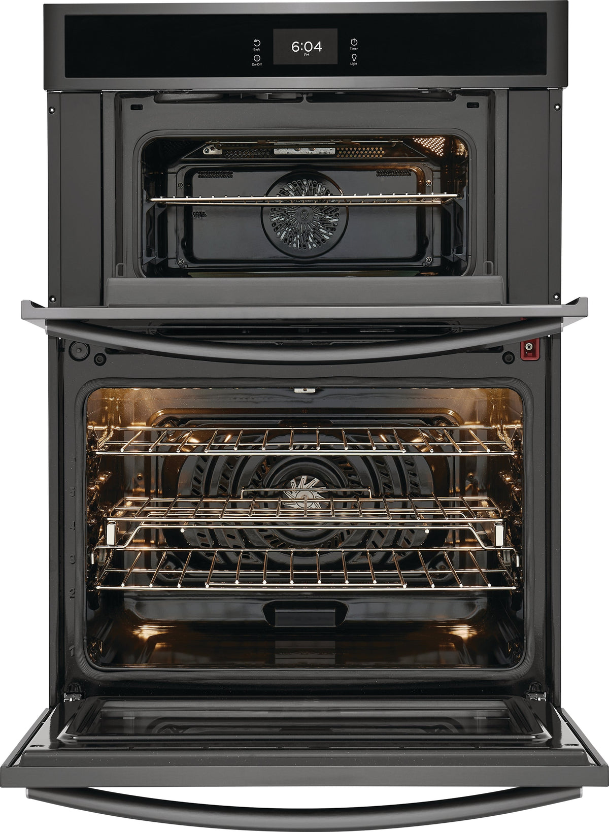 27" Self-Clean Electric Microwave Combo Wall Oven With Steam Roast