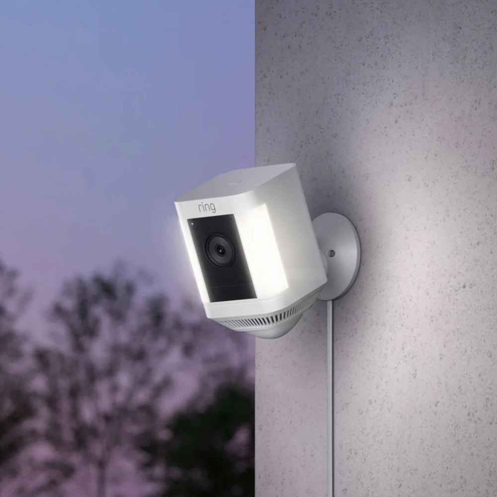 Spotlight Cam Plus, Plug-In - White