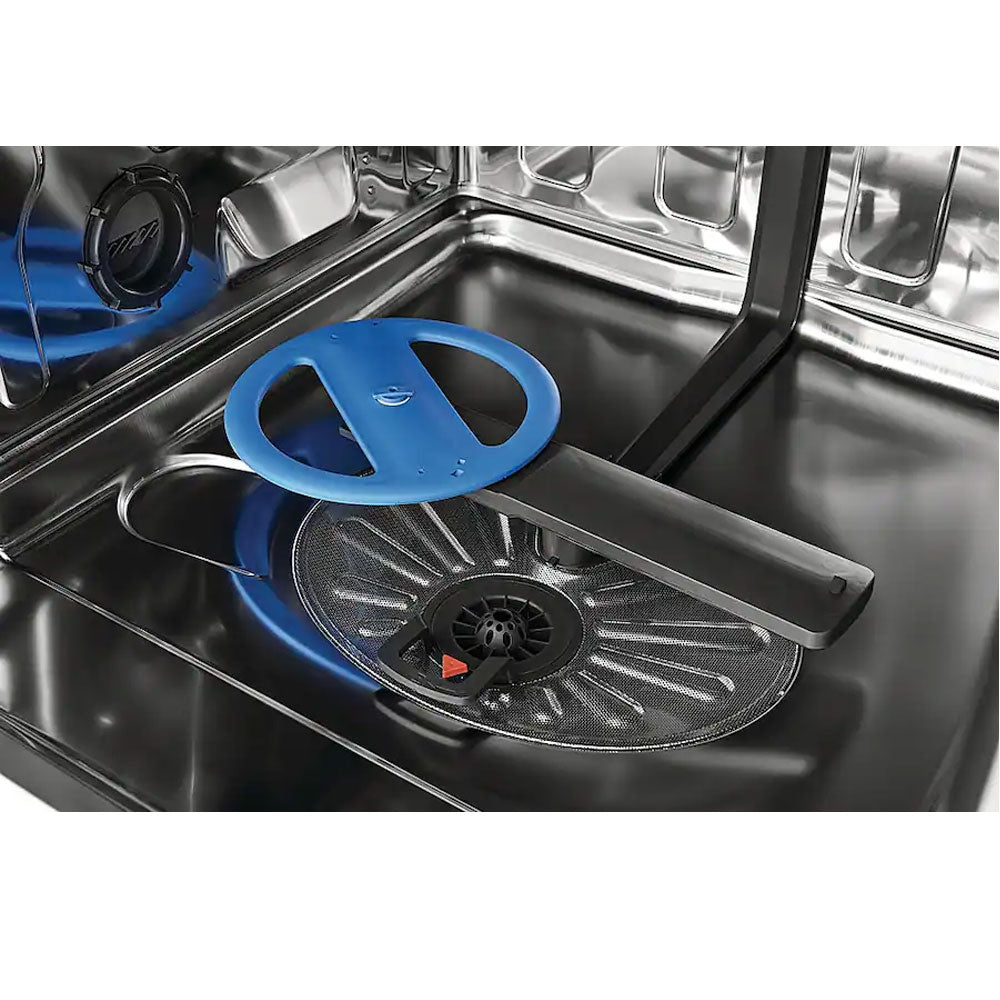 52 dBA Built-In Dishwasher in Black Stainless Steel