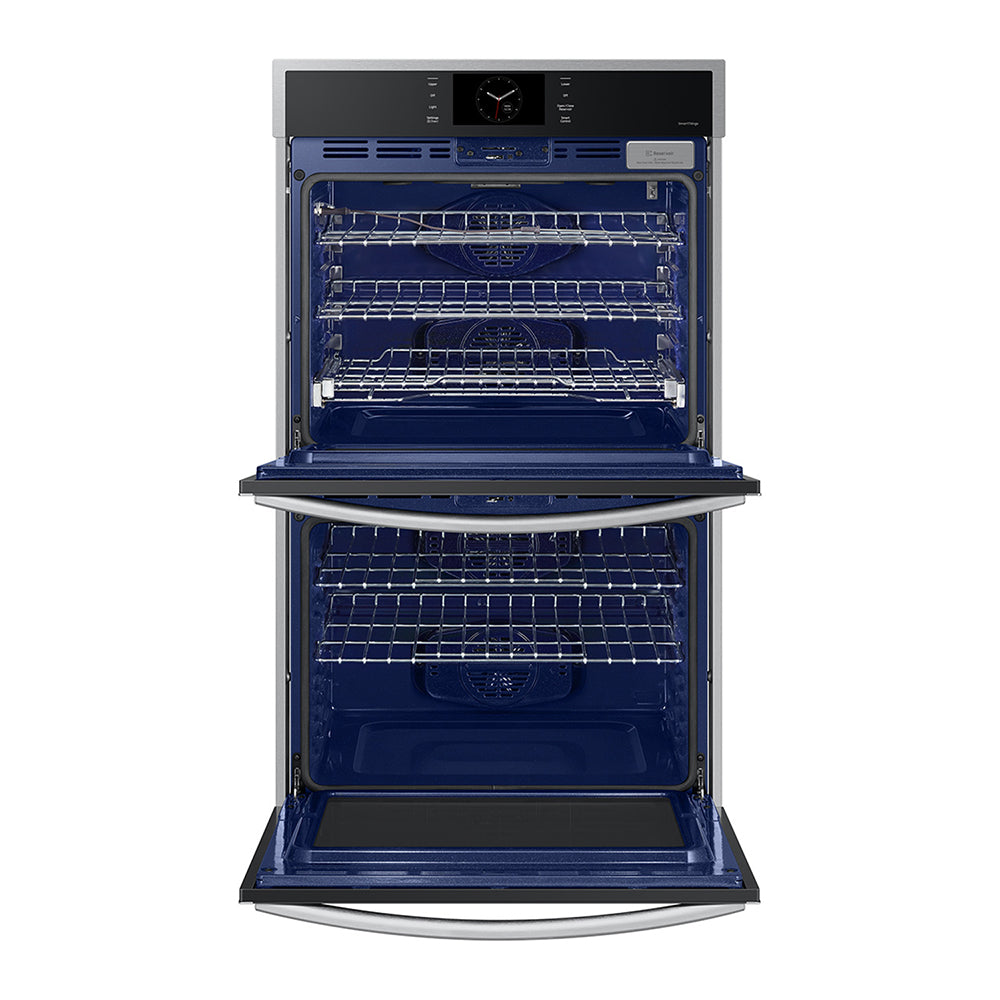 30" Double Wall Oven in Stainless Steel with Steam Cook
