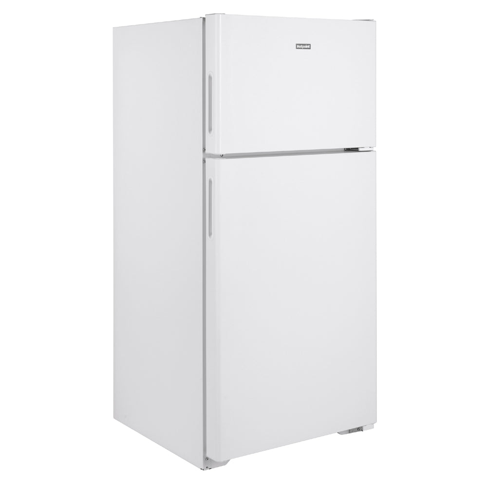 15.6 CuFt Top-Freezer Refrigerator in White