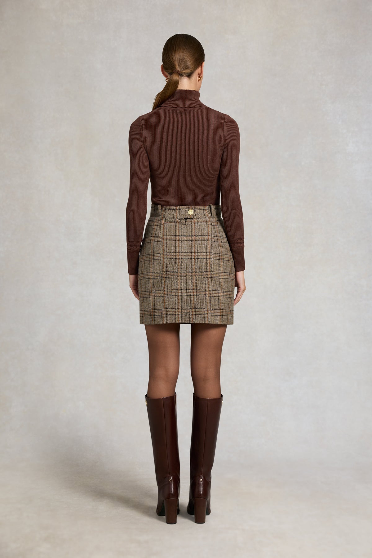 Regency Skirt (Bourbon Tweed)