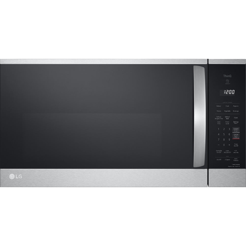 1.8 CuFt Smart 1000 Wattage Over-the-Range Microwave in Stainless Steel with Sensor Cook