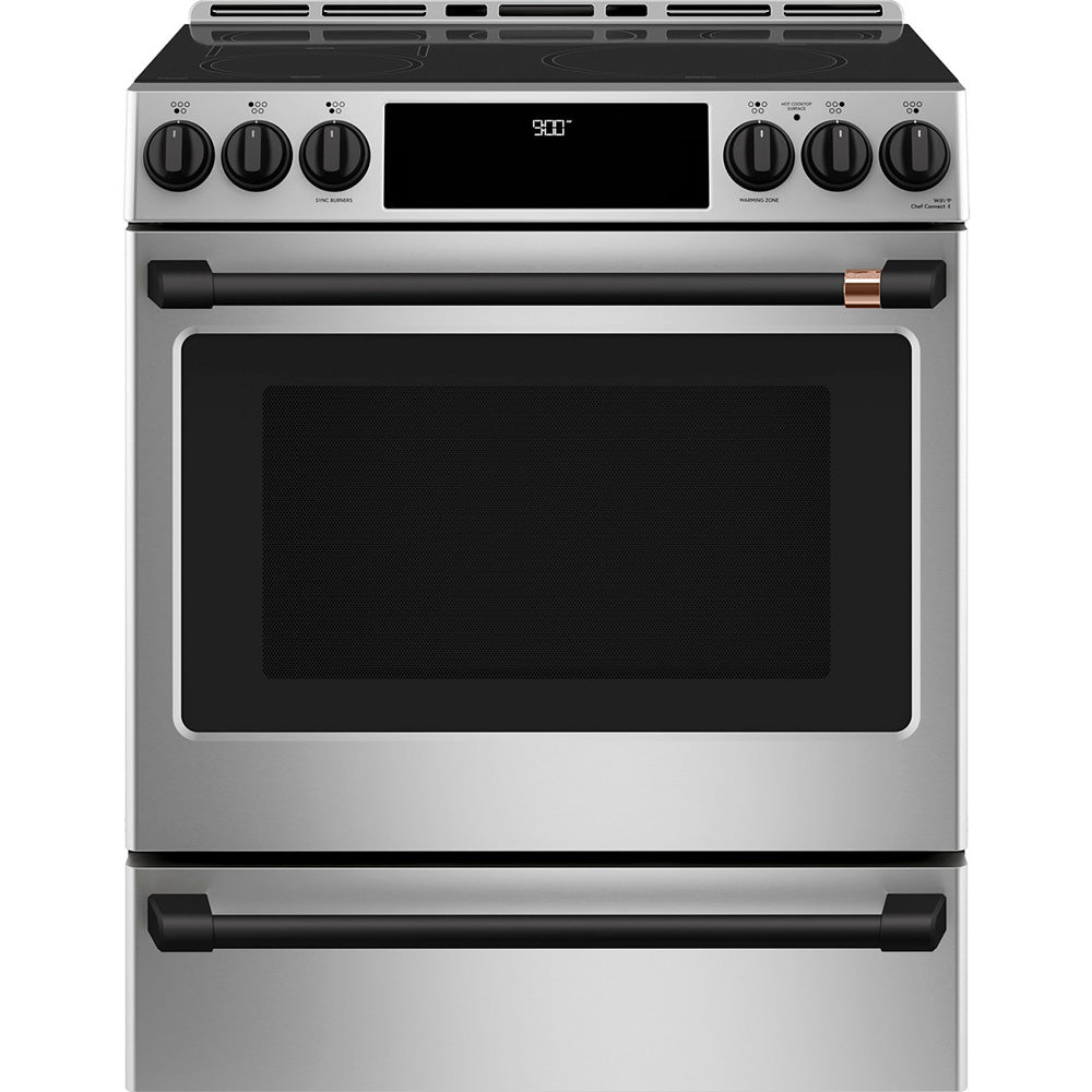 Front Control Induction Knobs and Handles - Flat Black