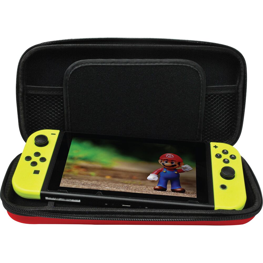 Nintendo Switch Travel Carrying Case with 8-Game Cart Slots and Screen Protector