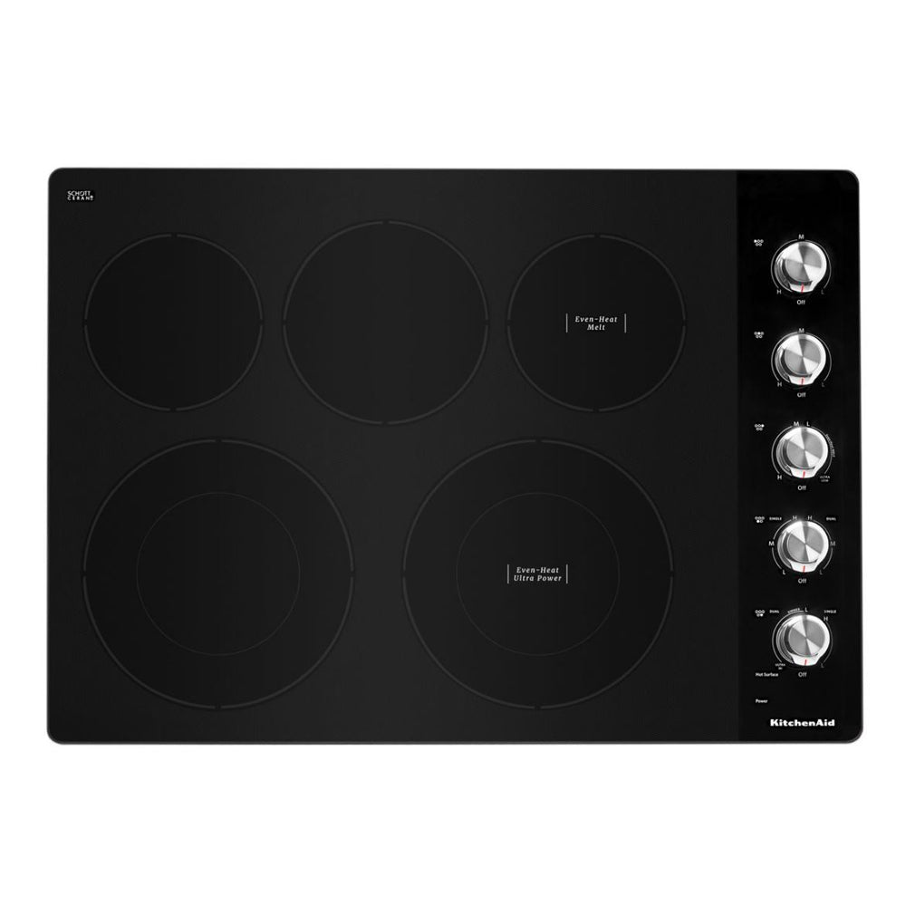 30-inch Stainless Steel Electric Cooktop