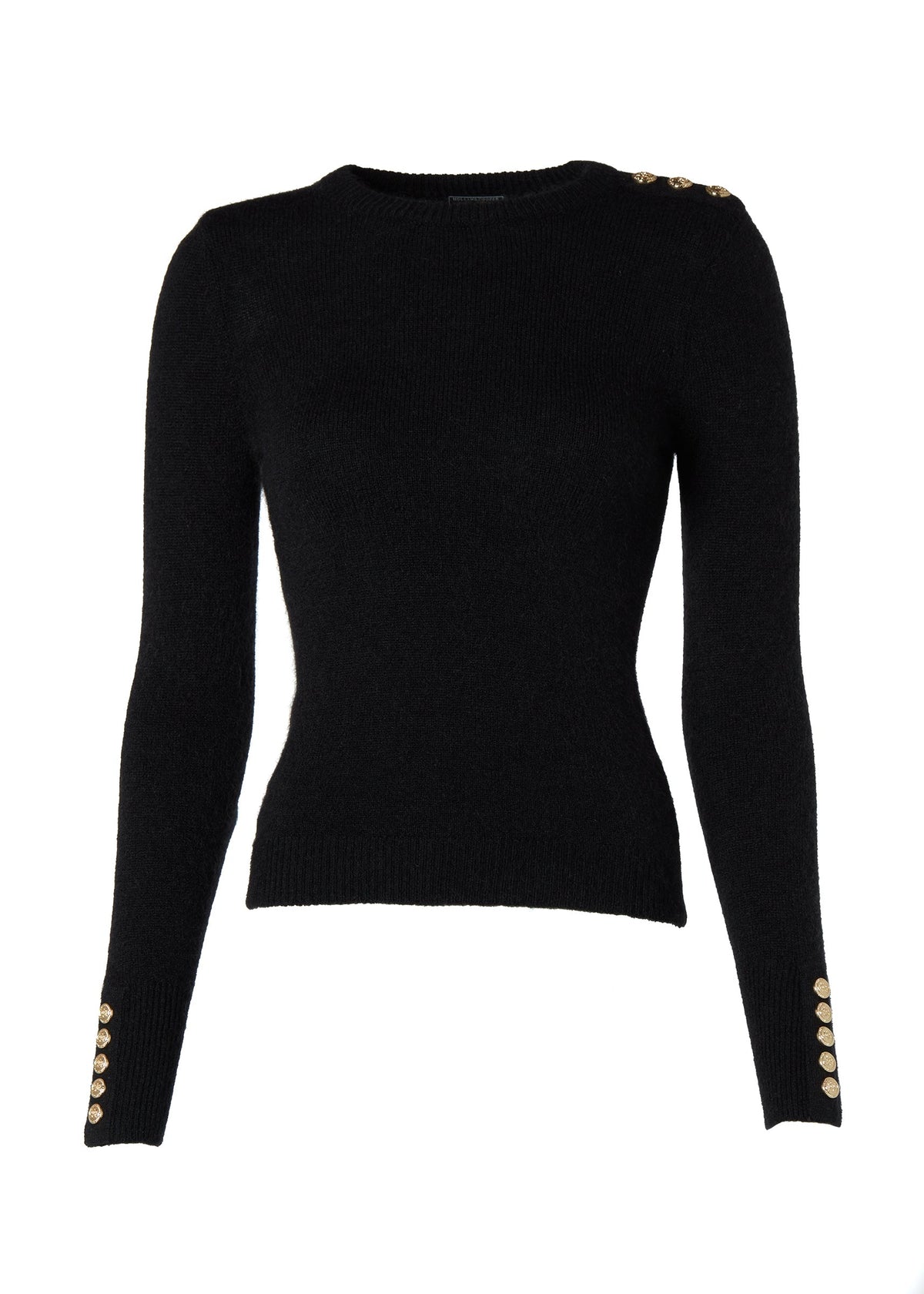 Amy Crew Neck Knit (Black)