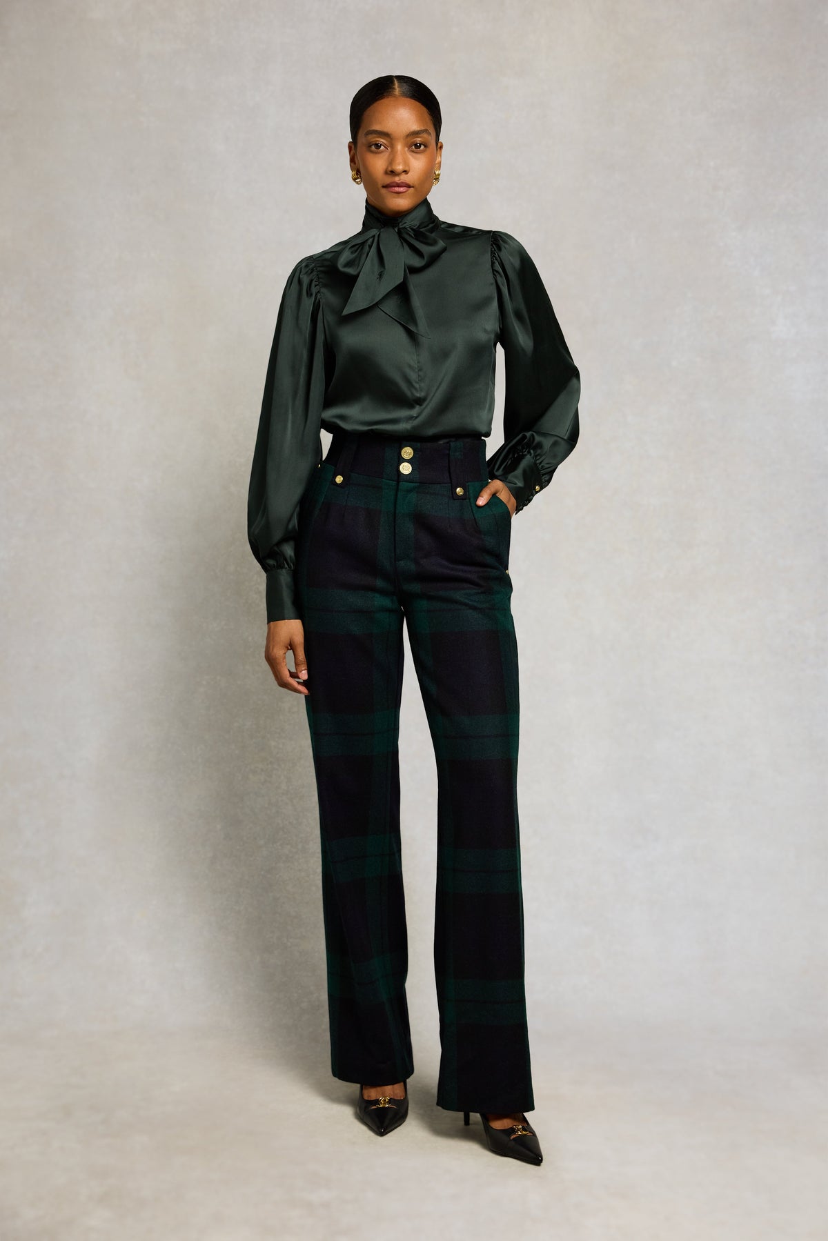 Ariella Blouse (Emerald)
