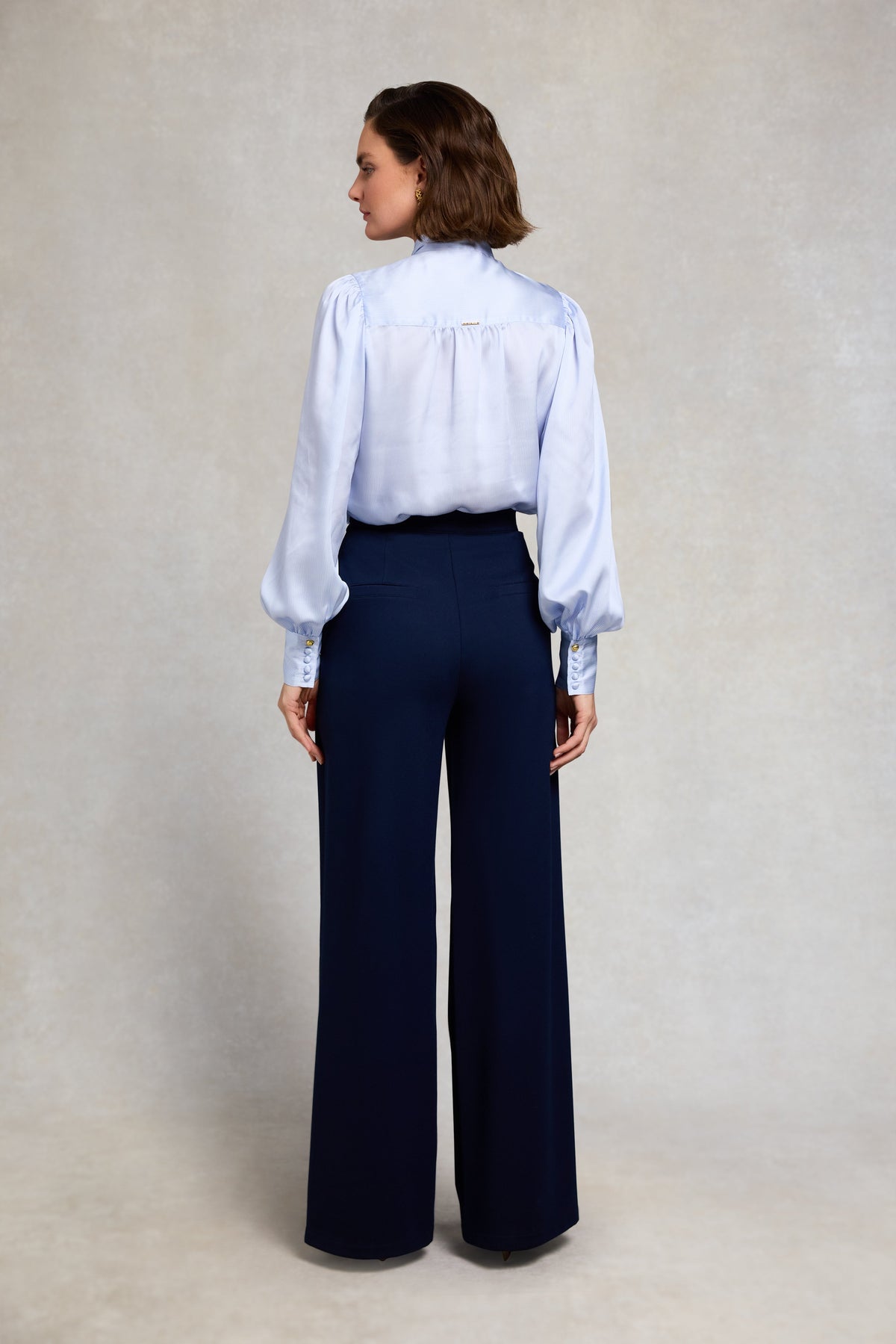 Ariella Blouse (Sky Stripe)