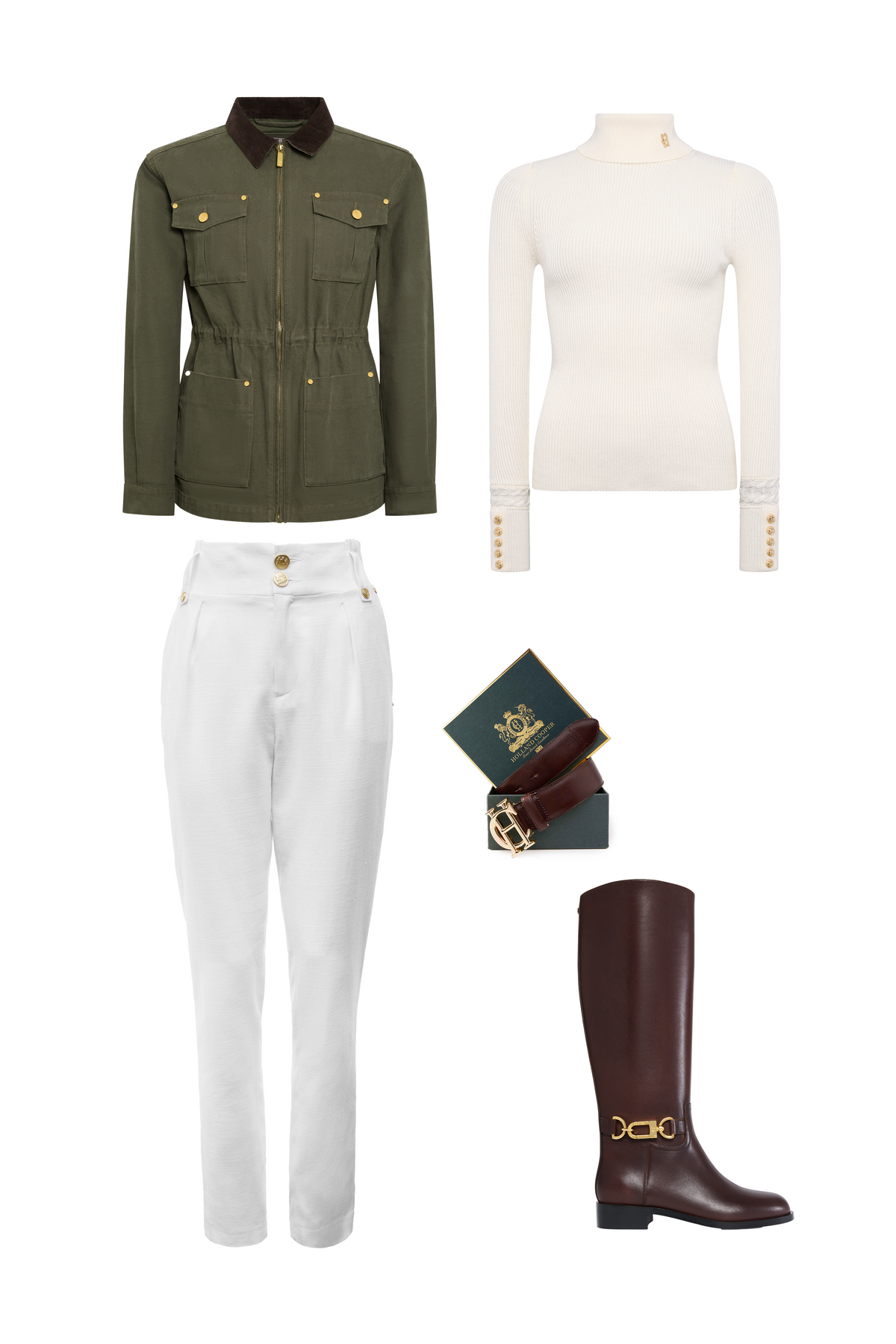 The Artillery Barn Jacket Look