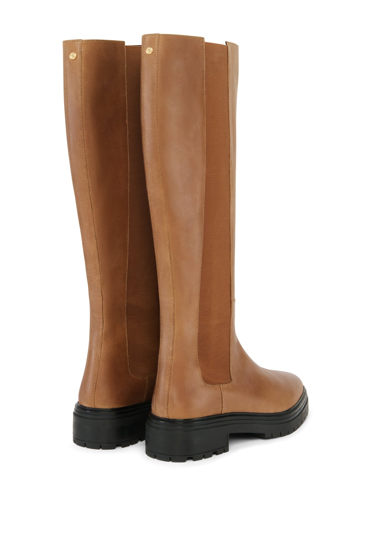 Astoria Knee Boot (Vintage Tan Leather)