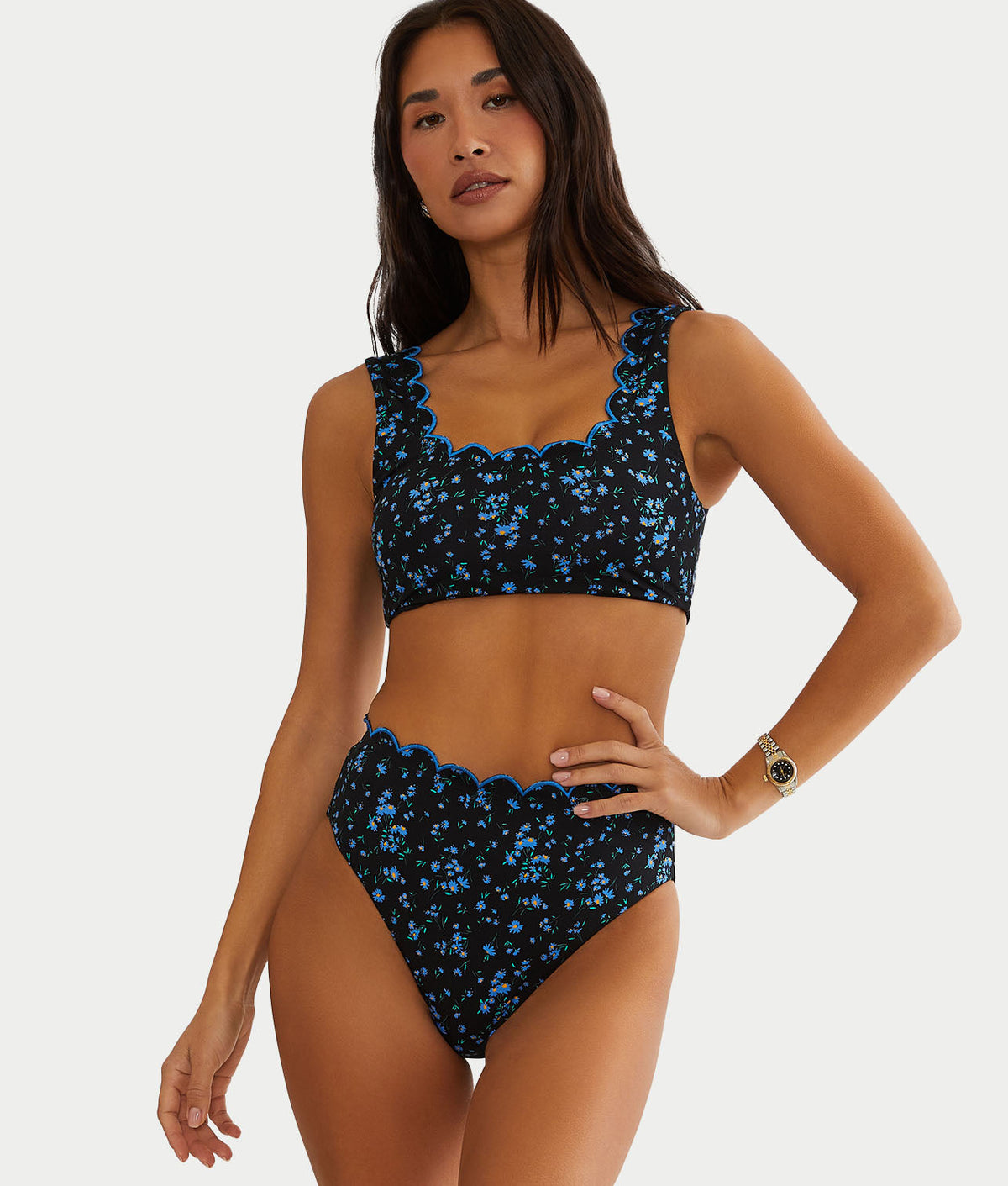 Nessa High-Waist Bikini Bottom