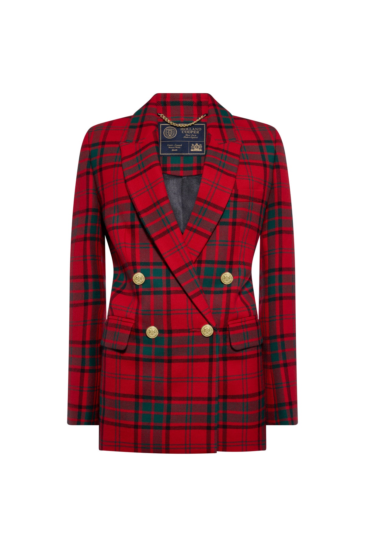 Belgravia Blazer (Red Tartan)