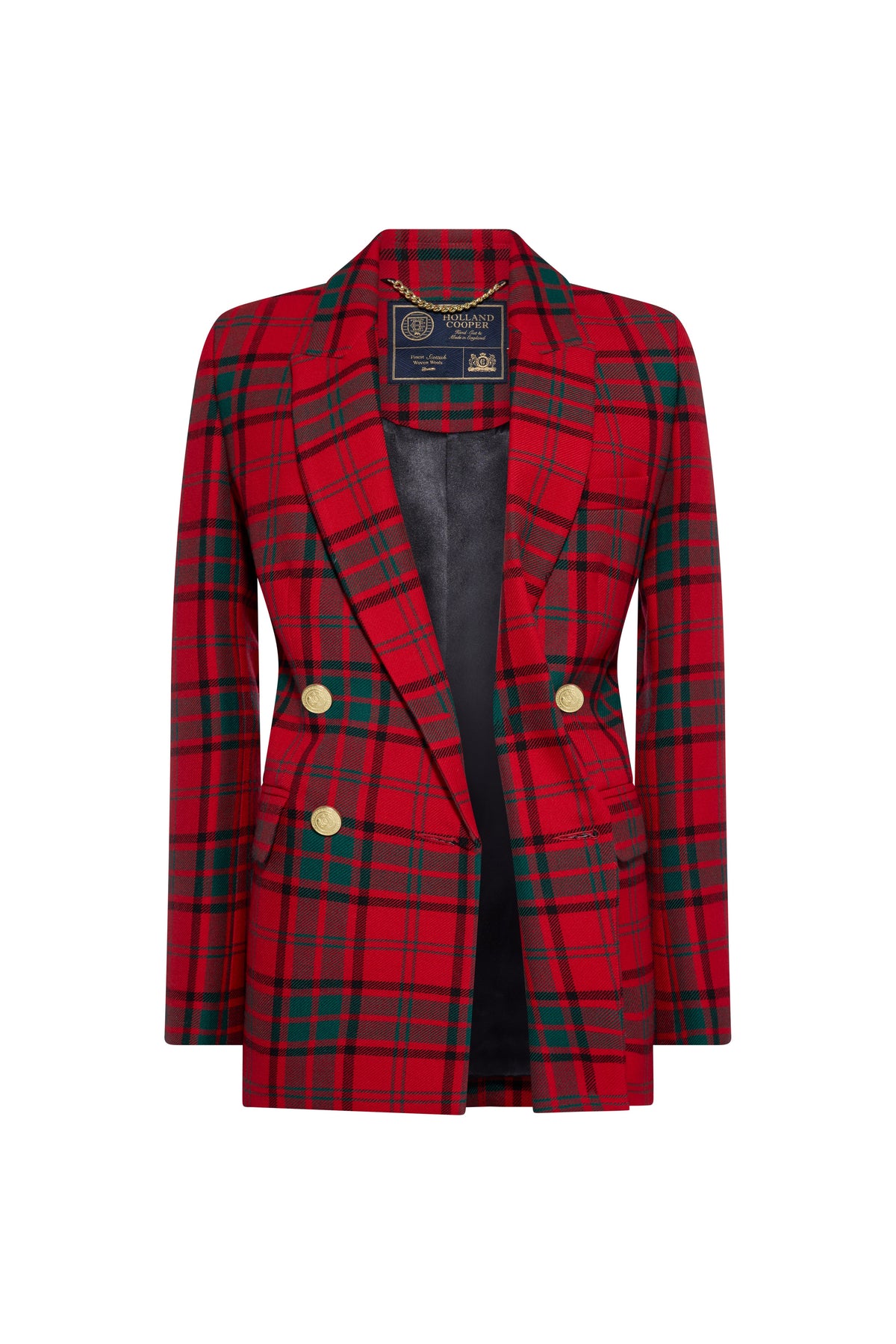 Belgravia Blazer (Red Tartan)