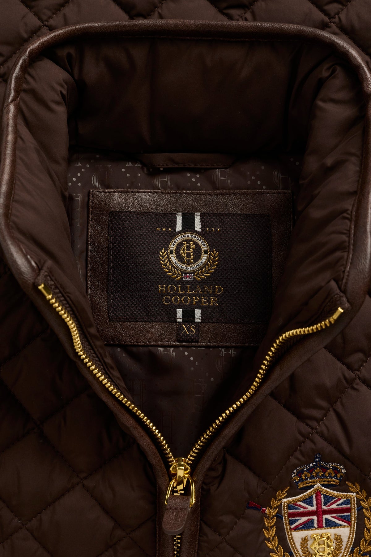 Boughton Diamond Quilt Jacket (Walnut)