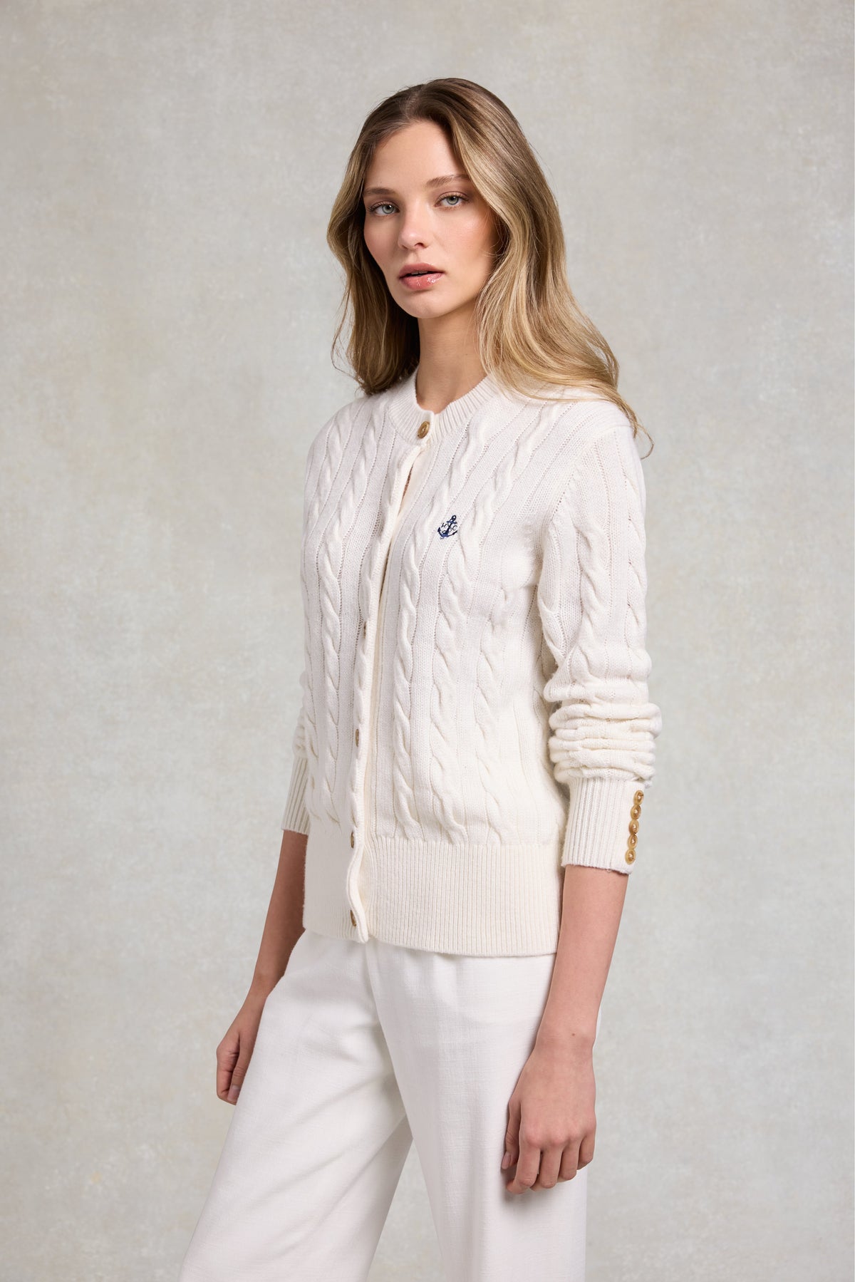 Bourton Cardigan (Natural)