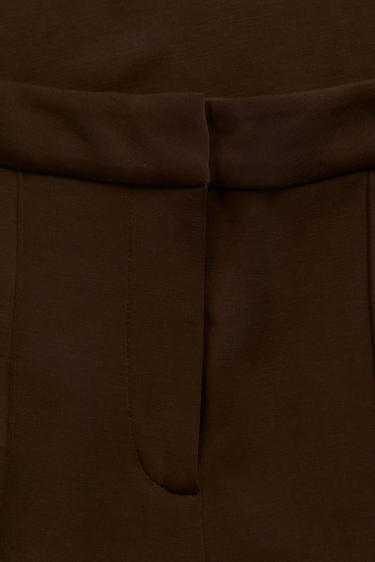 Broughton Wide Leg Pant (Chocolate)
