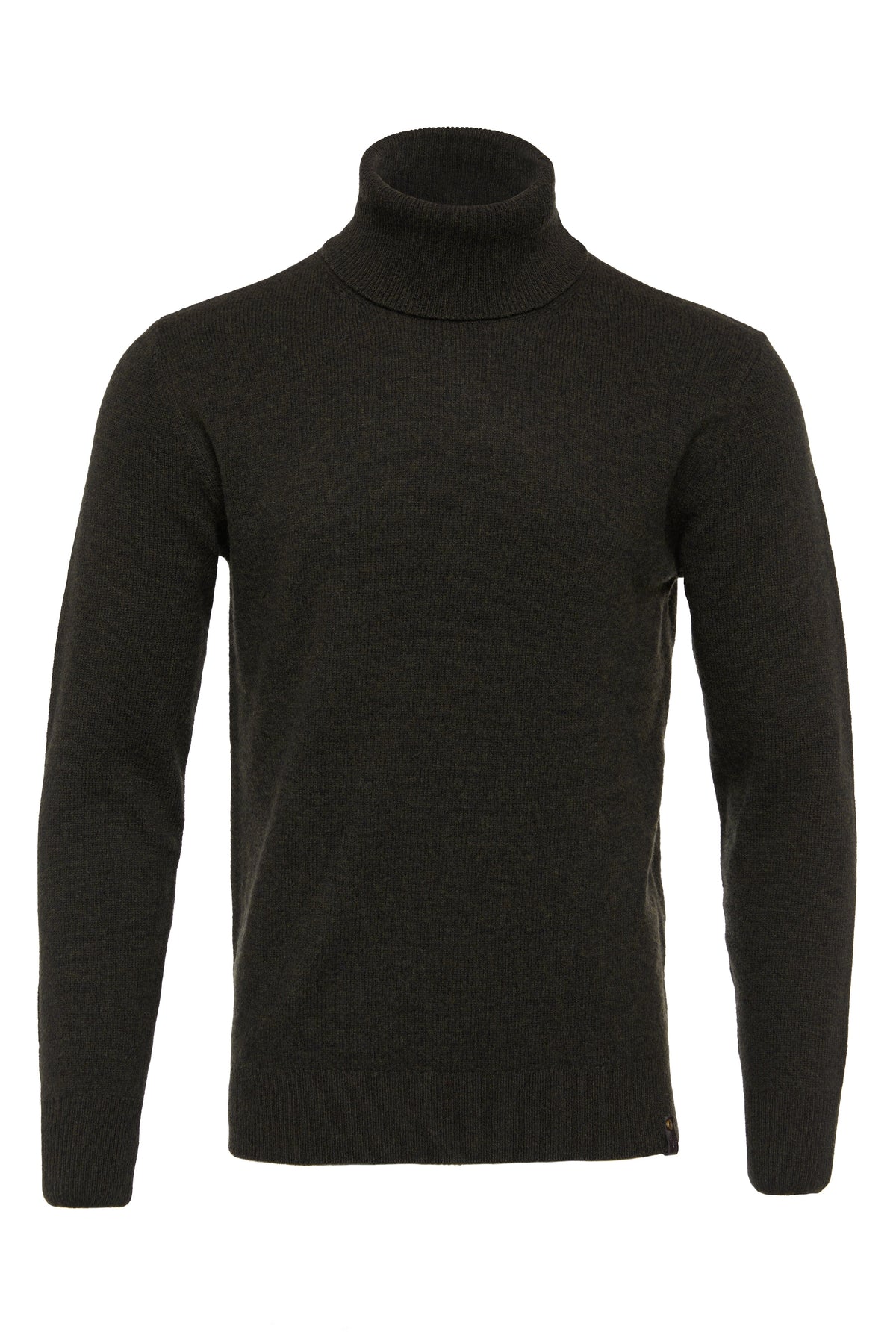 Byron Roll Neck Knit (Moss)