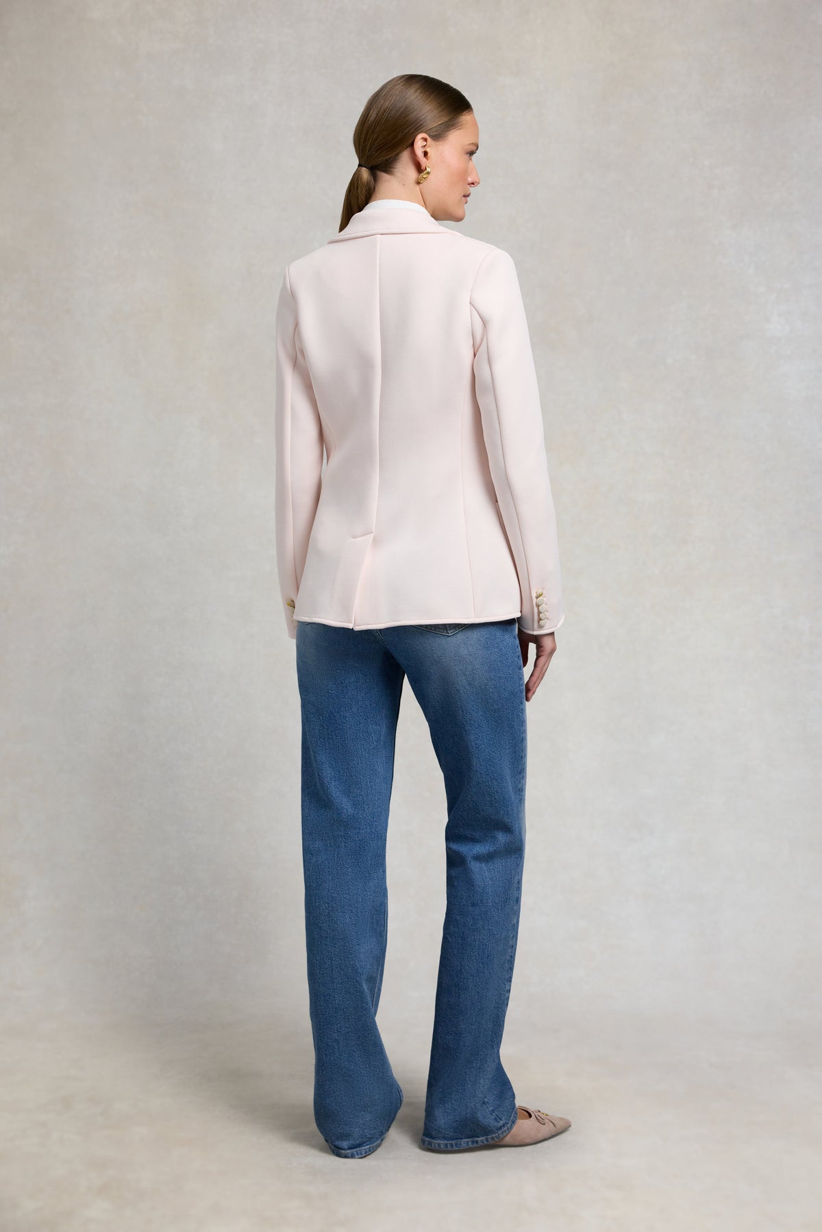 Cambridge Blazer (Palest Pink)