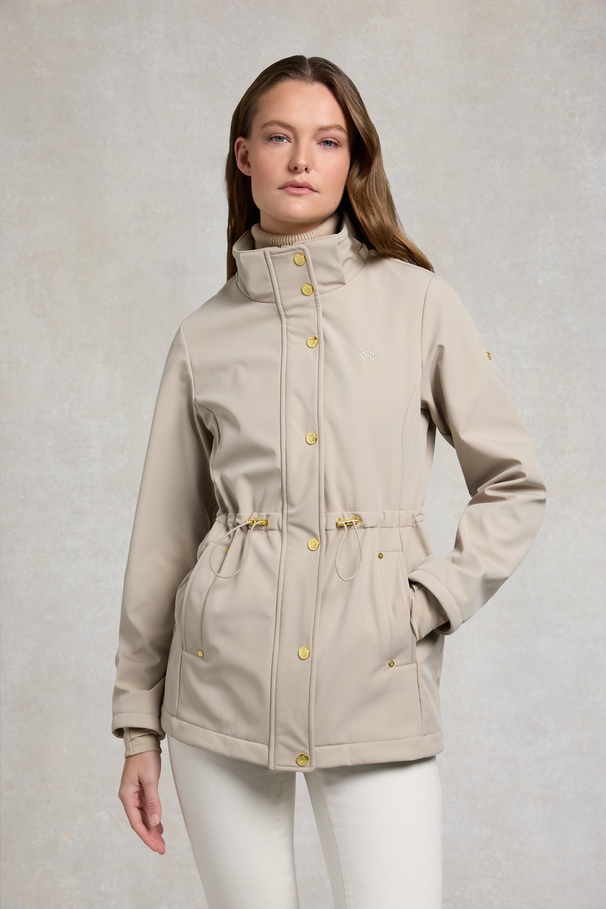Carmen Softshell Jacket (Stone)