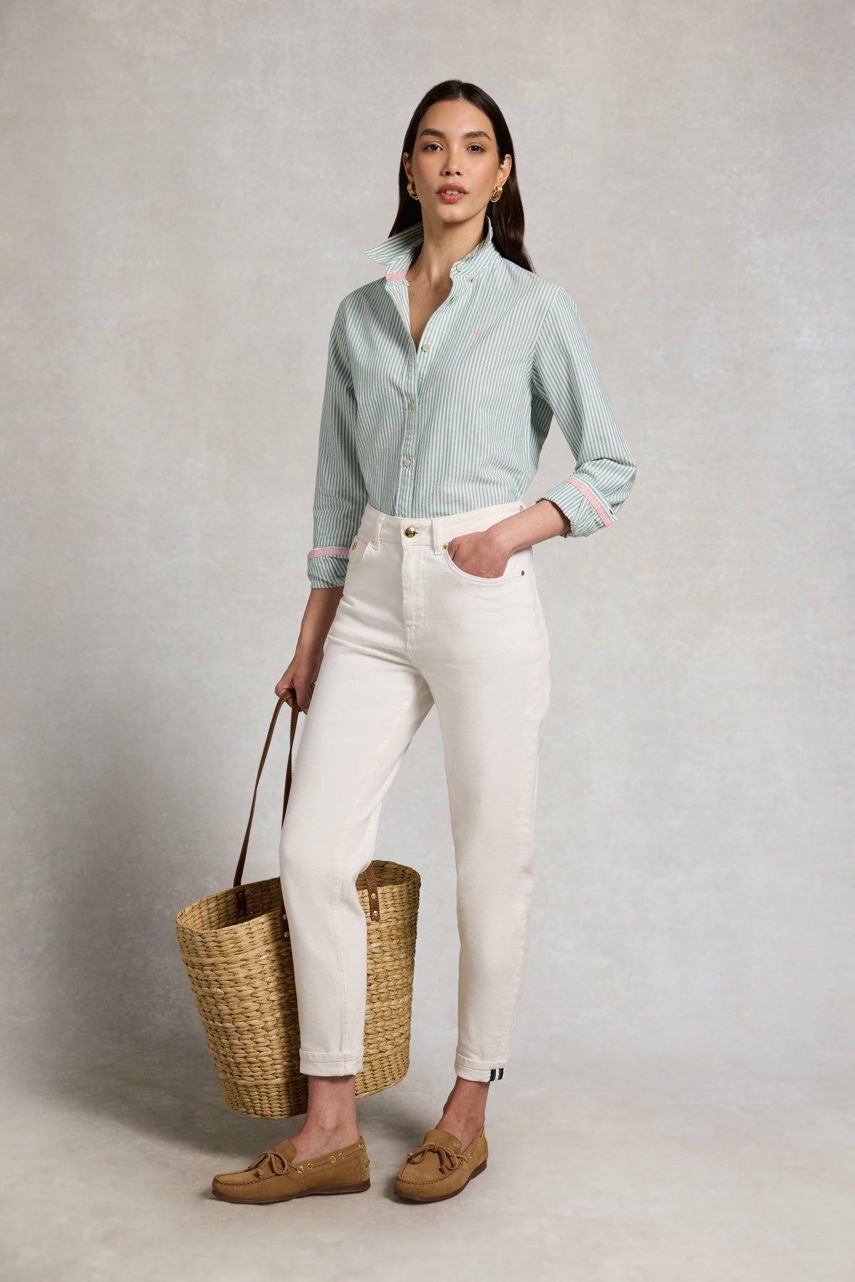 Chantilly Slim Jean (White)