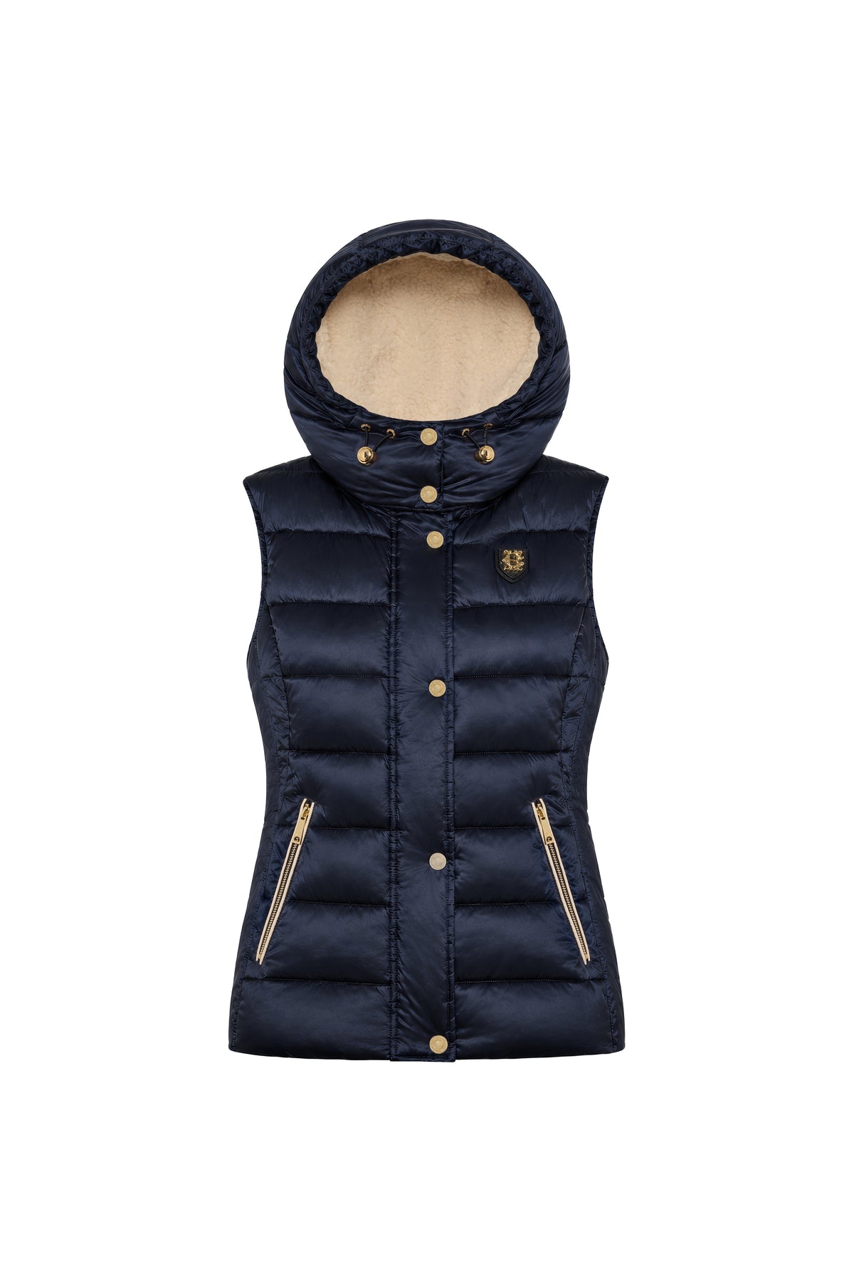 Harlow Sherpa Gilet (Ink Navy)