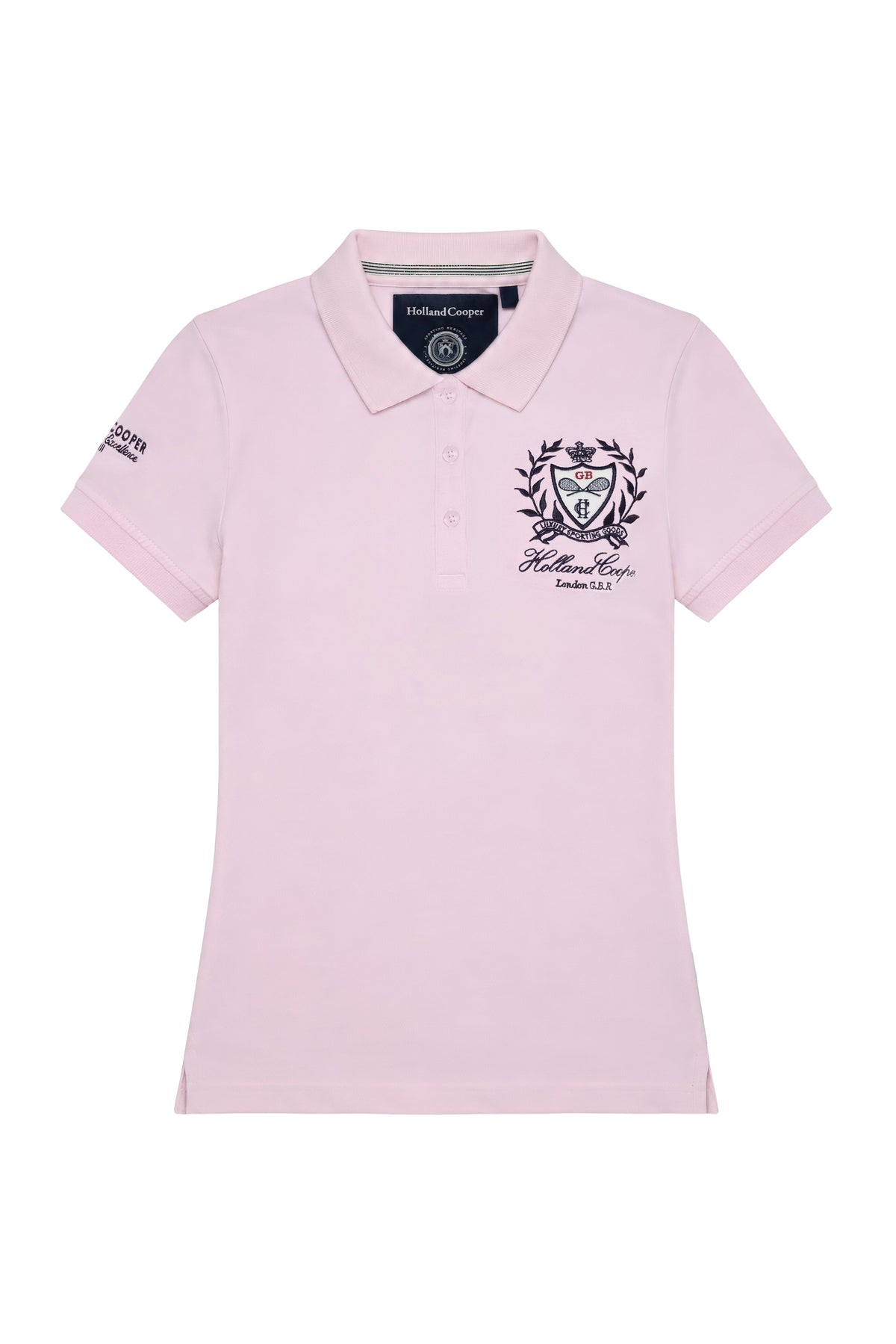 Heritage Short Sleeve Polo Shirt (Pink)